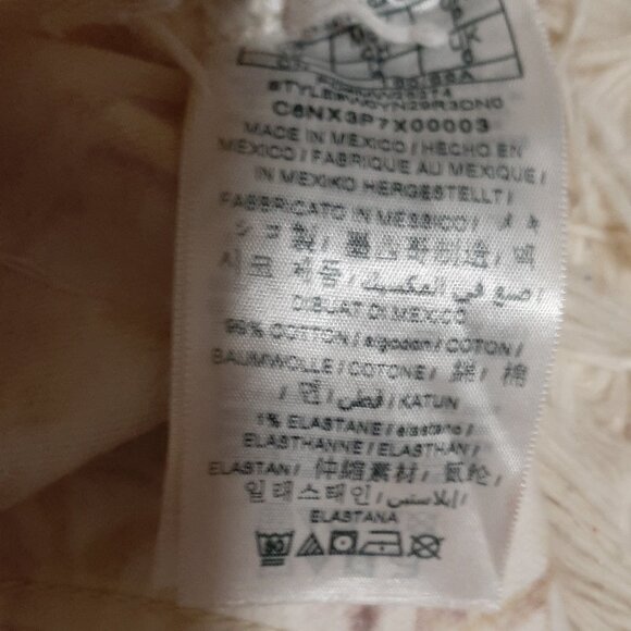 Vintage Guess Marble Distressed Jean Jacket Size S Cotton - Picture 5 of 5